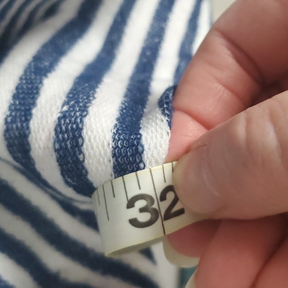 Ingear Resort Nautical Terrycloth Striped Dress, Size S - Picture 9 of 9